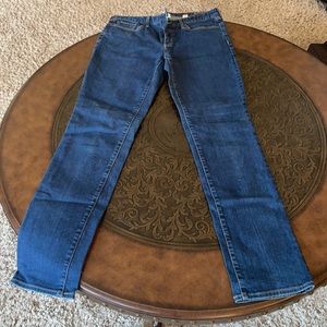 Eddie Bauer slightly curvy straight jeans